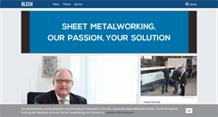 Desktop Screenshot of blechonline.de